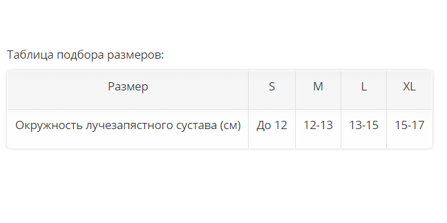 Ортез на лучезапястный сустав WRS-302(P) Orlett, сильная фиксация купить в OrtoMir24