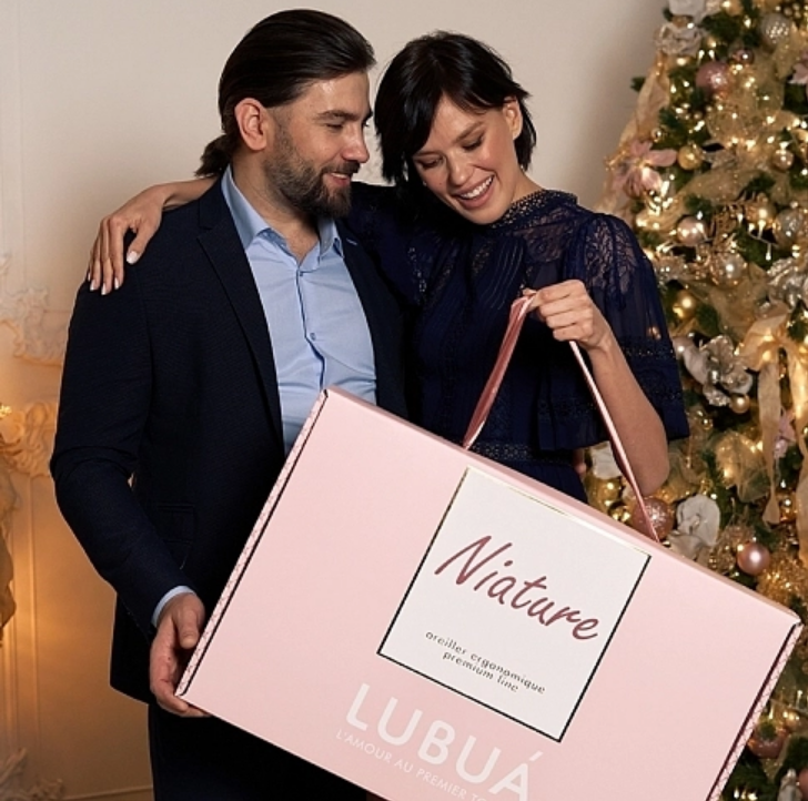 Подушка премиум класса Niature П502 LUBUA, Лиловая купить в OrtoMir24